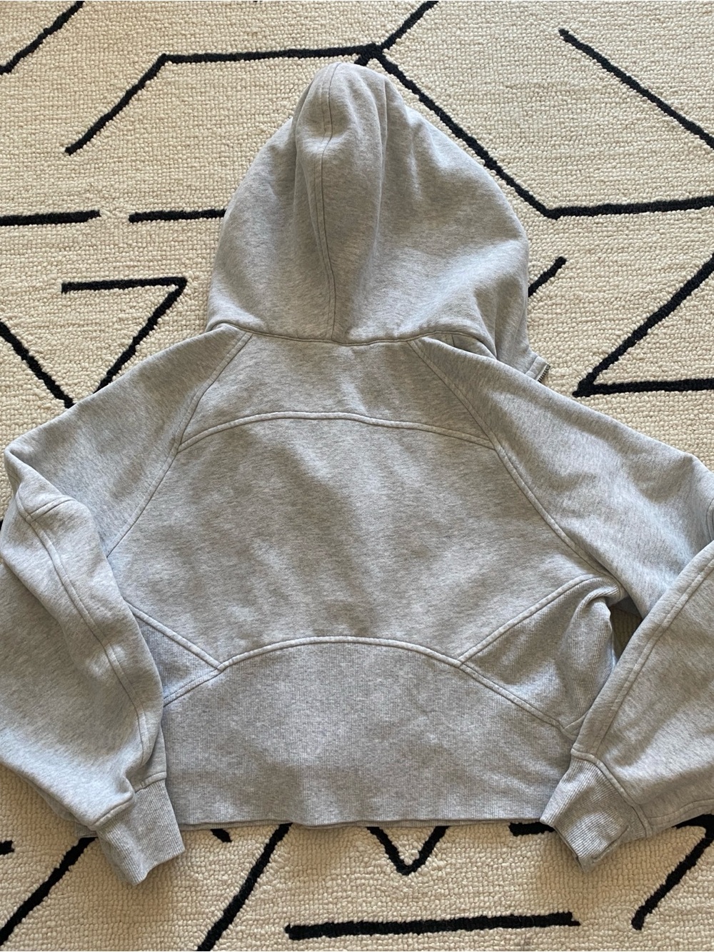 lululemon athletica Light Gray Half-Zip Hoodie - Picture 2 of 6